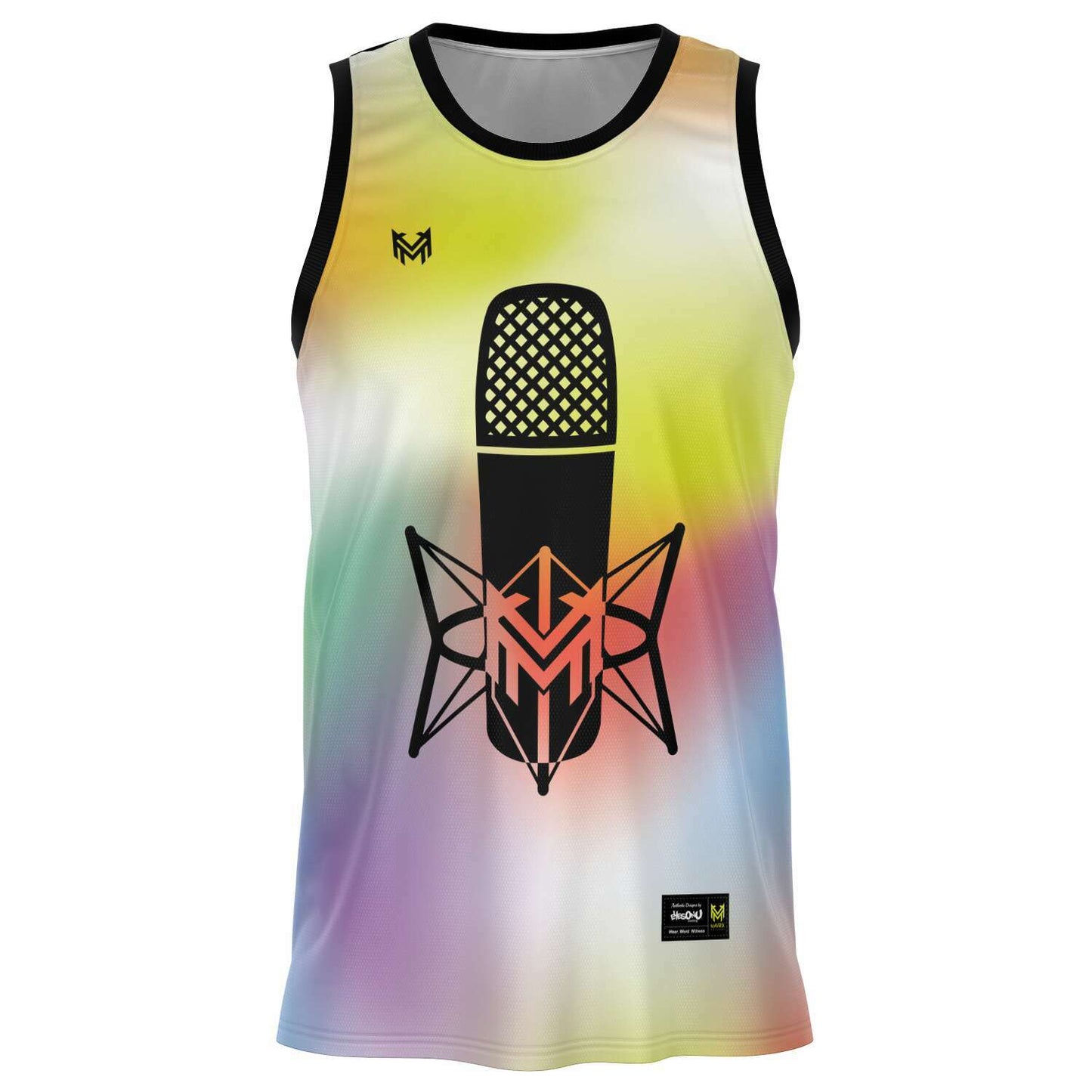Mavrix Tie-dye Split - Basketball Jersey