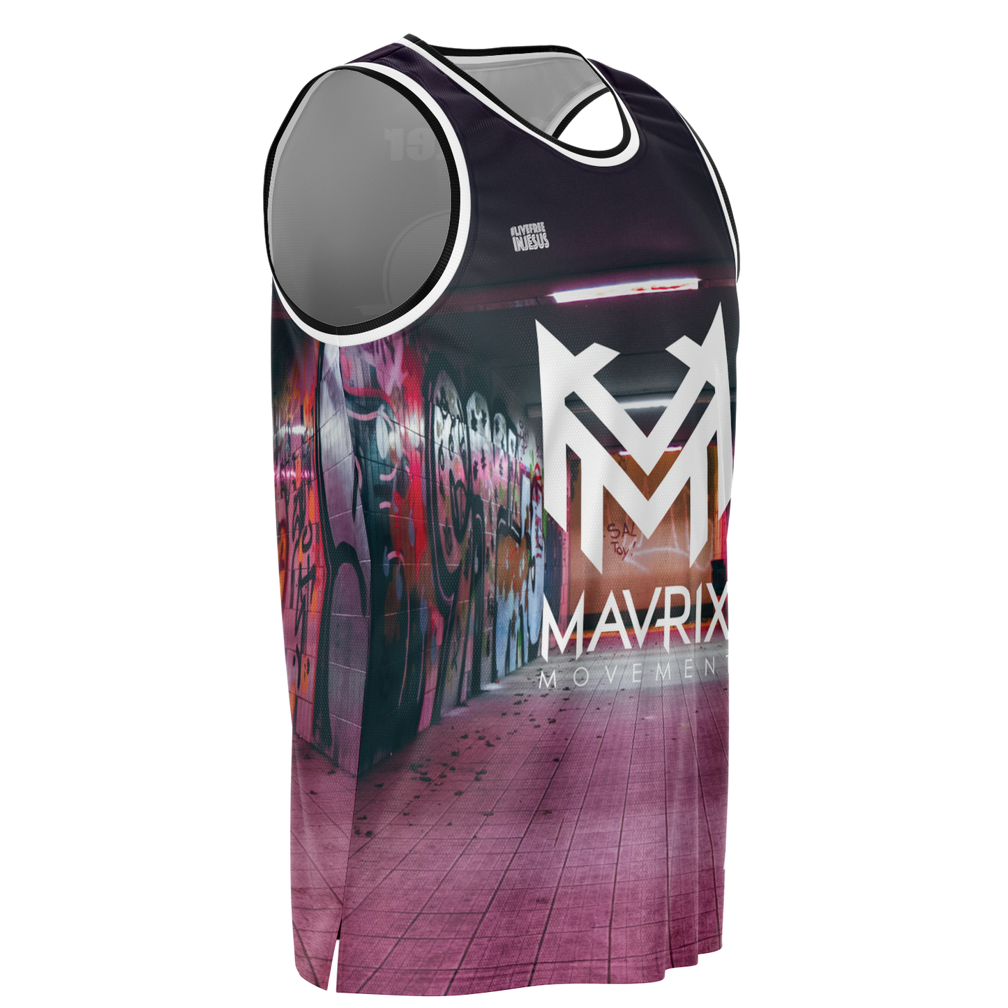 Mavrix Graffiti - Basketball Jersey