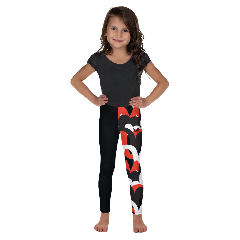 Mavrix Scribble Split Kid's Leggings