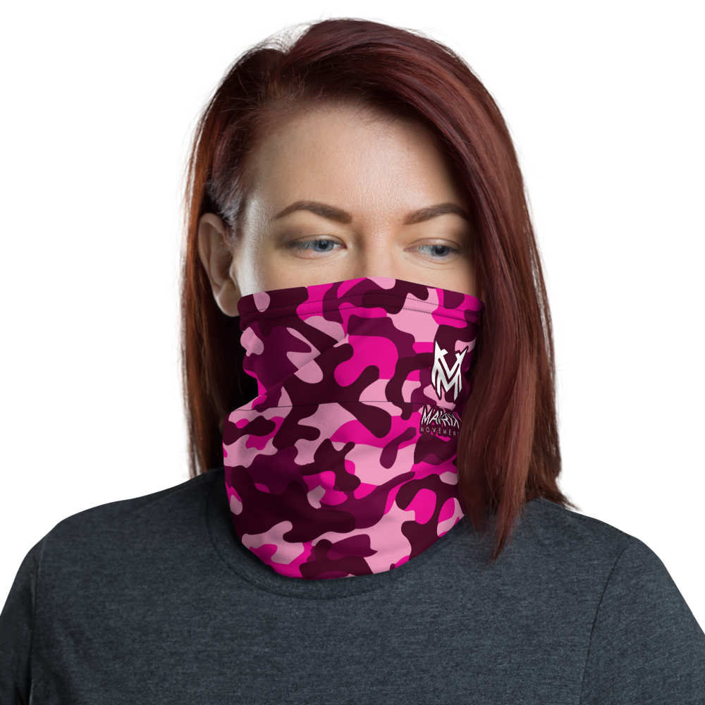 Mavrix Pink Camo Neck Gaiter