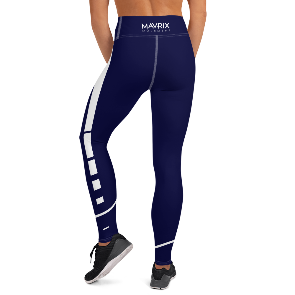 Mavrix Navy Yoga Leggings