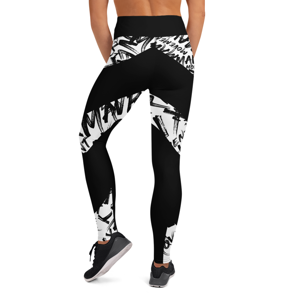 Mavrix Writing Yoga Leggings