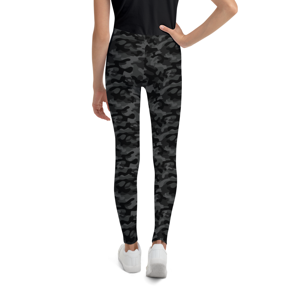 Mavrix Black Camo Youth Leggings