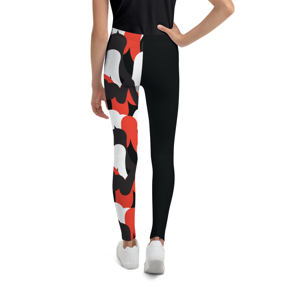 Mavrix Scribble Split Youth Leggings