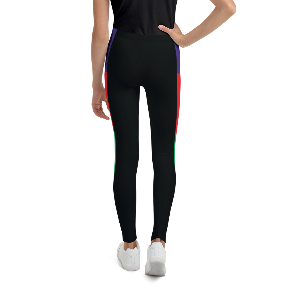 Mavrix BHM Stripes Youth Leggings