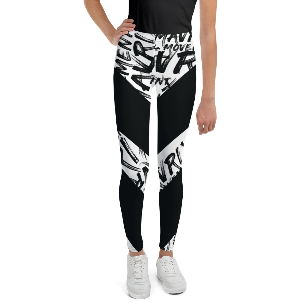 Mavrix Writing Youth Leggings