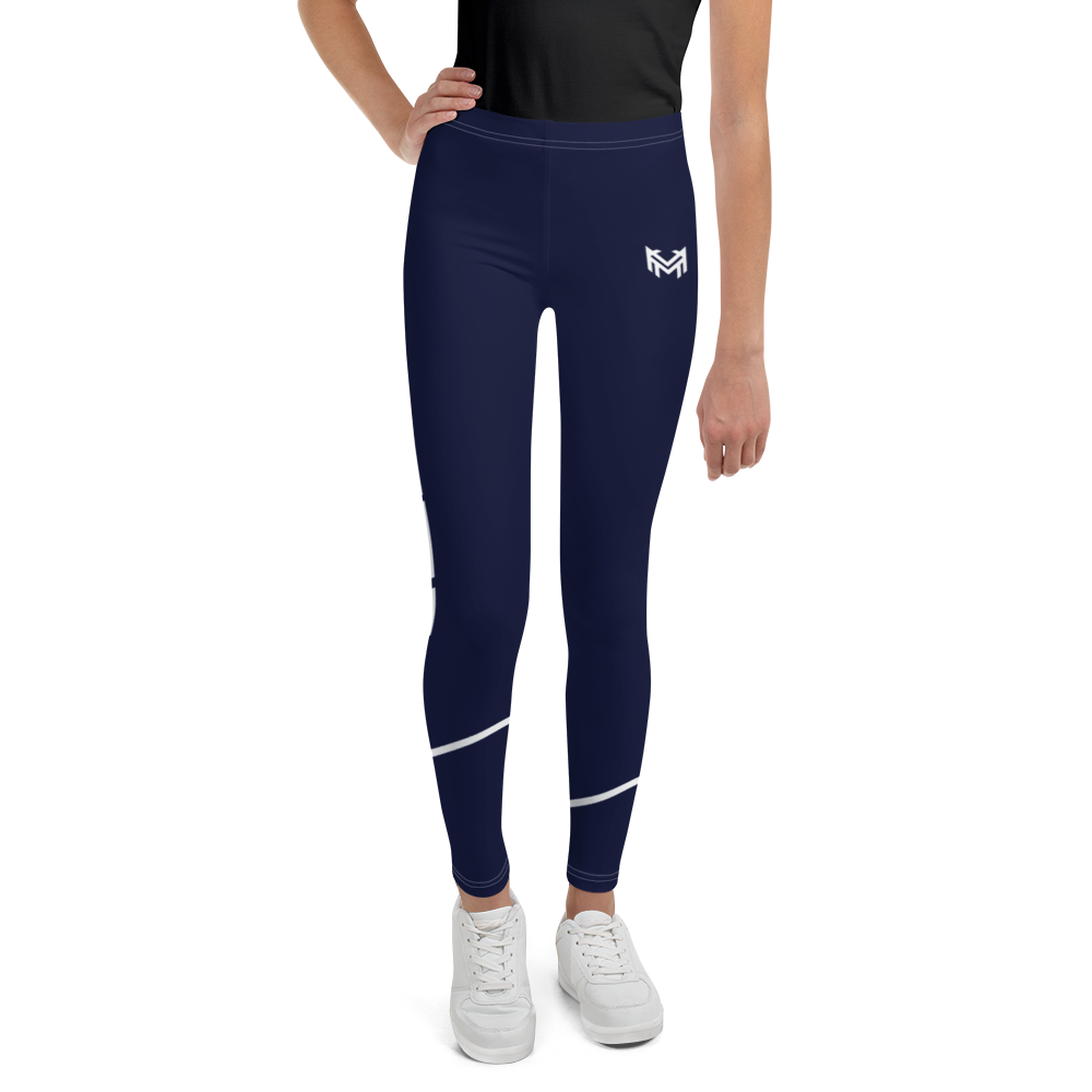 Mavrix Navy Youth Leggings