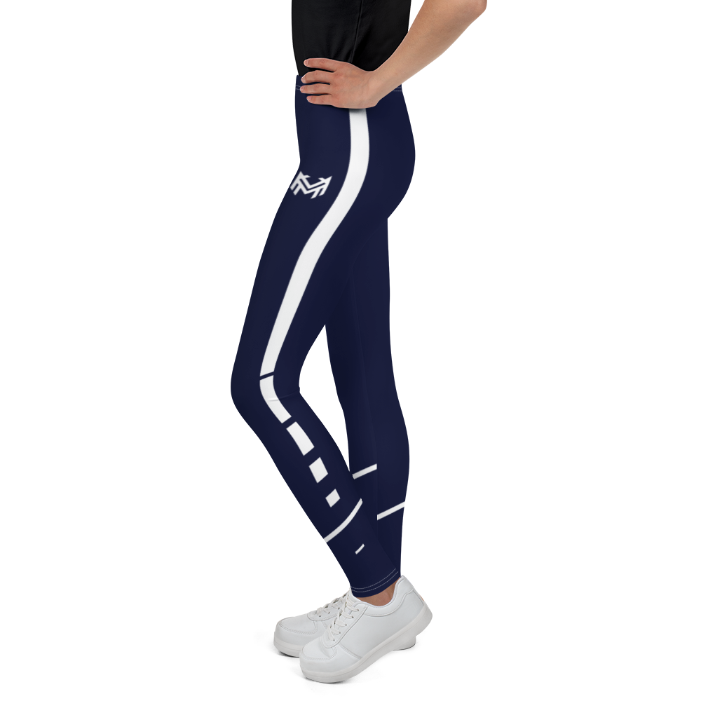 Mavrix Navy Youth Leggings