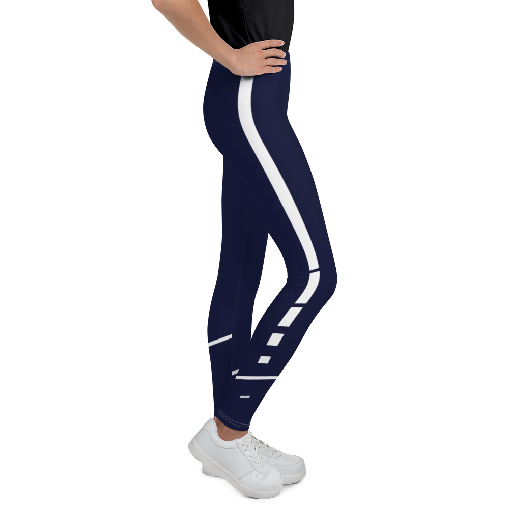 Mavrix Navy Youth Leggings