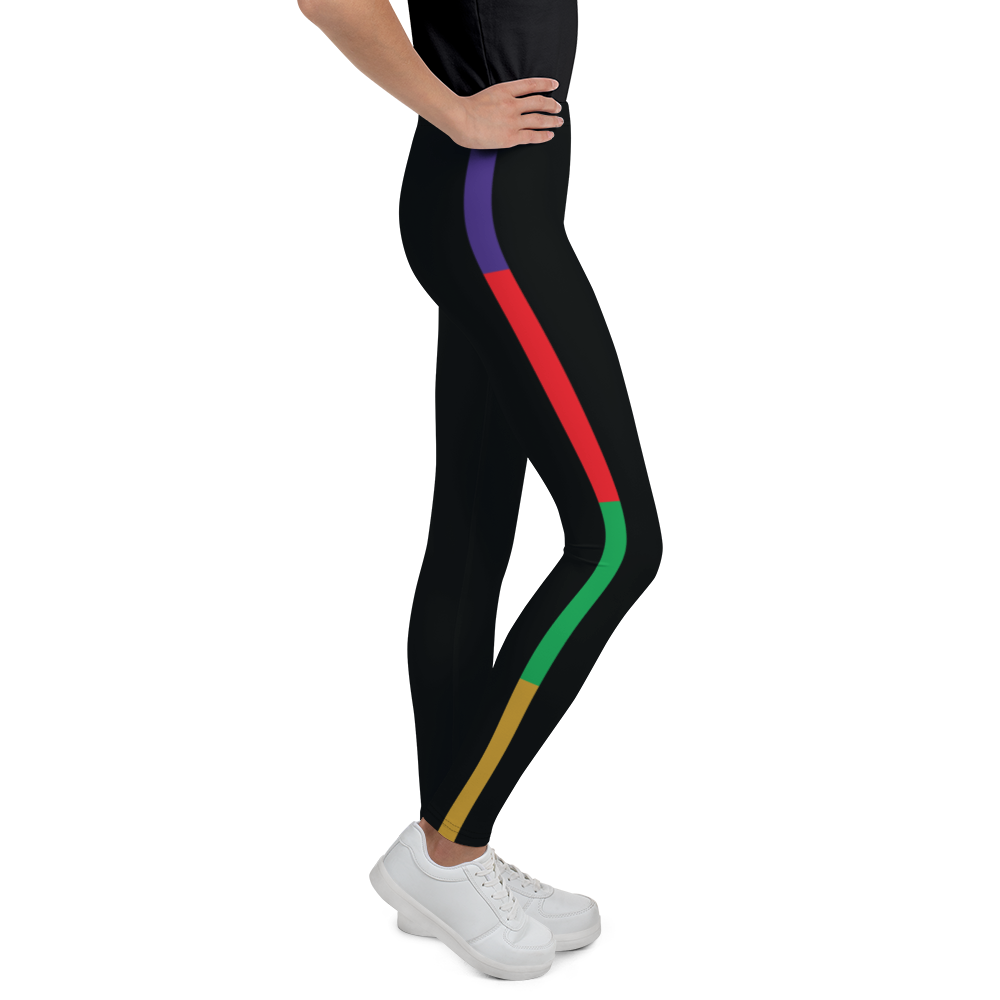 Mavrix BHM Stripes Youth Leggings