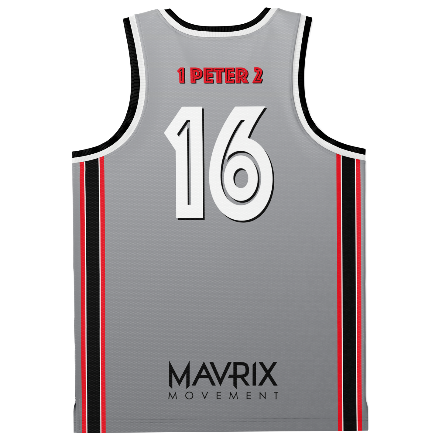 Mavrix LiveFreeInJesus - Basketball Jersey