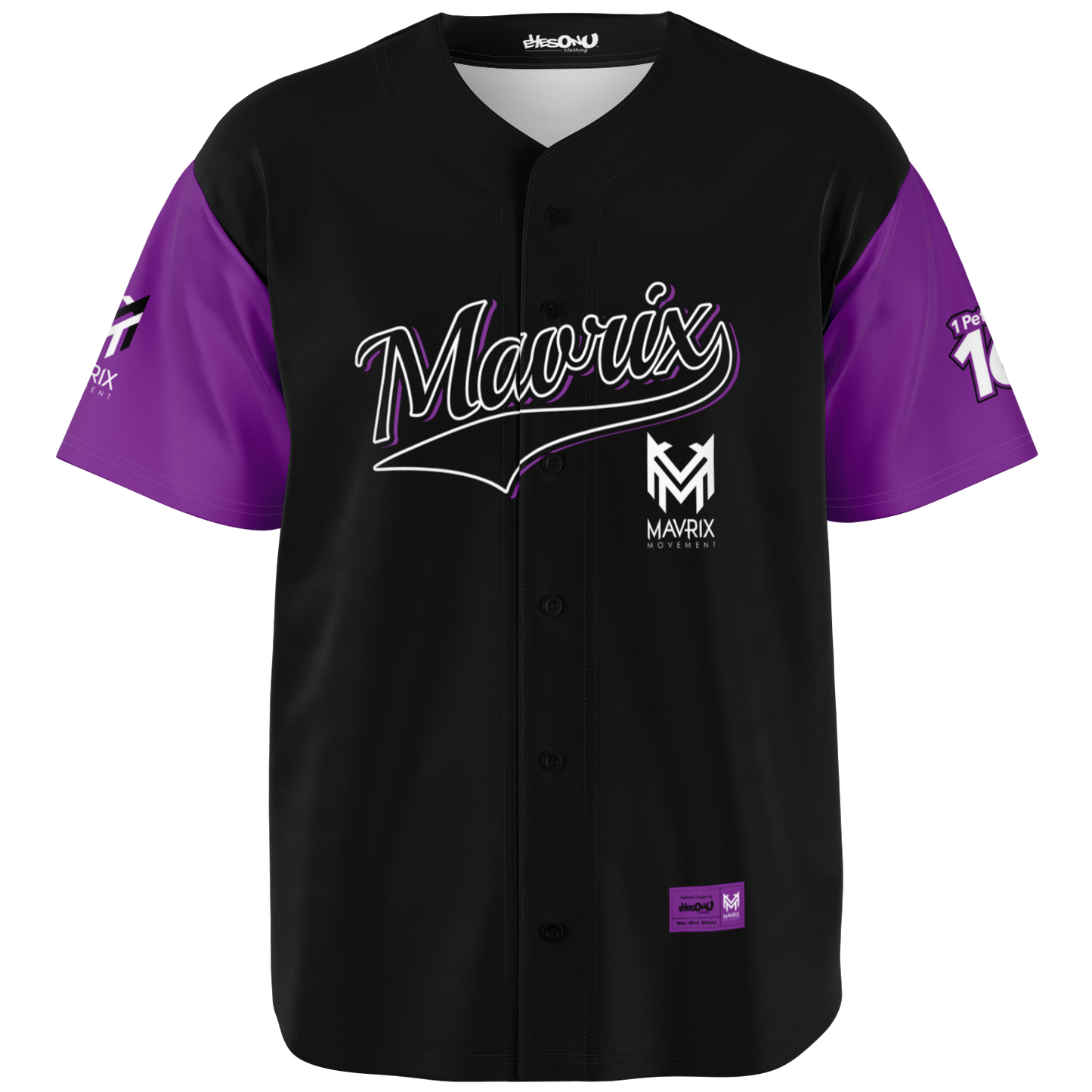 Mavrix QuesThorough Baseball Jersey