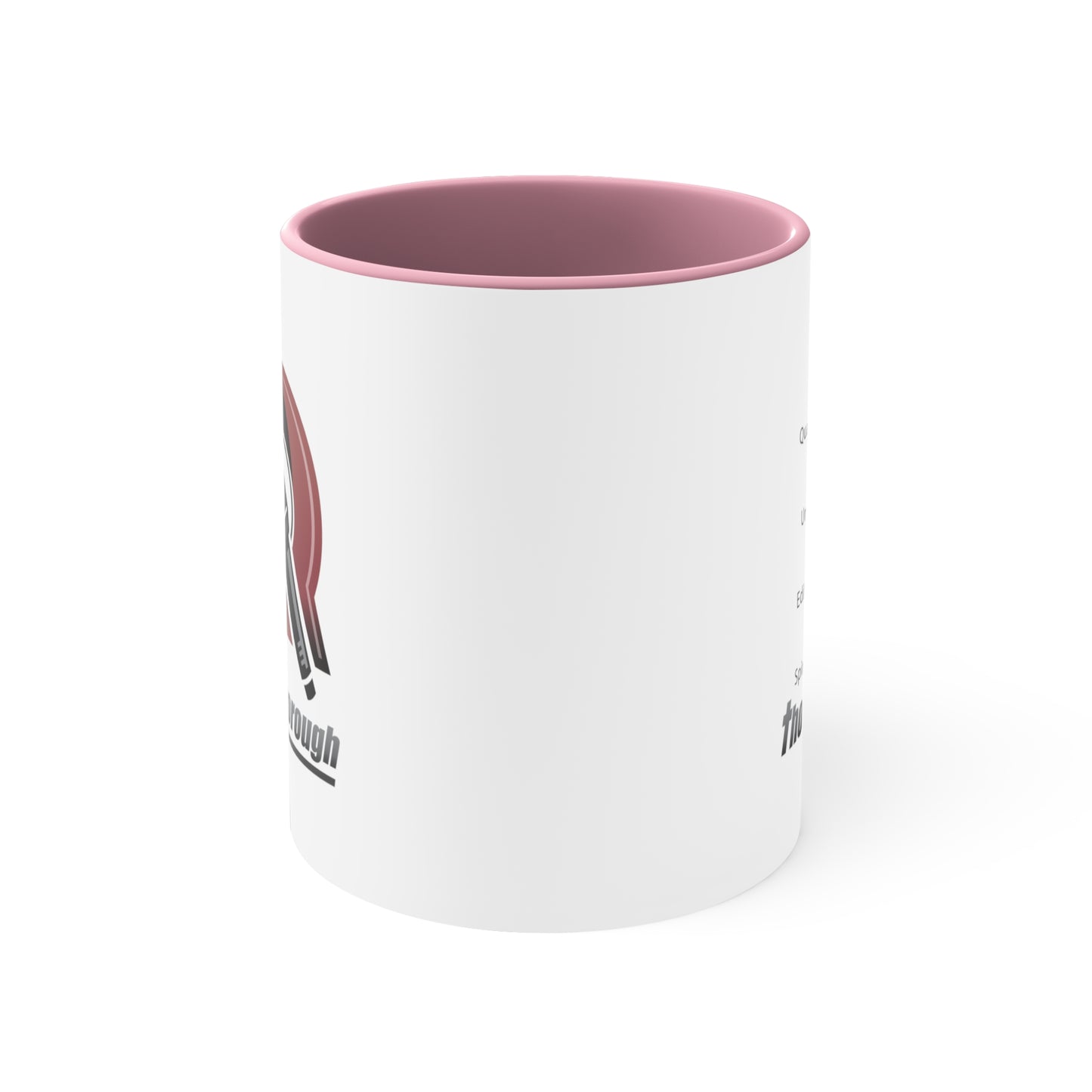 QuesThorough Signature Red - Accent Coffee Mug, 11oz