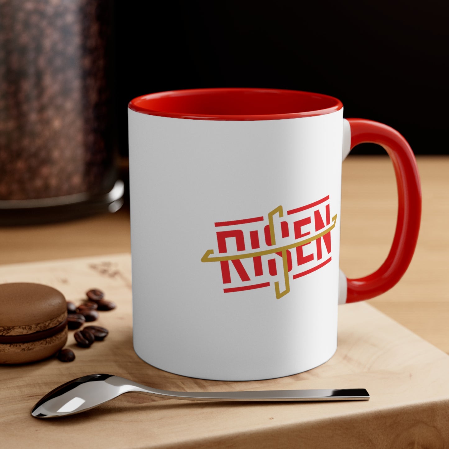Risen Red - Accent Coffee Mug, 11oz