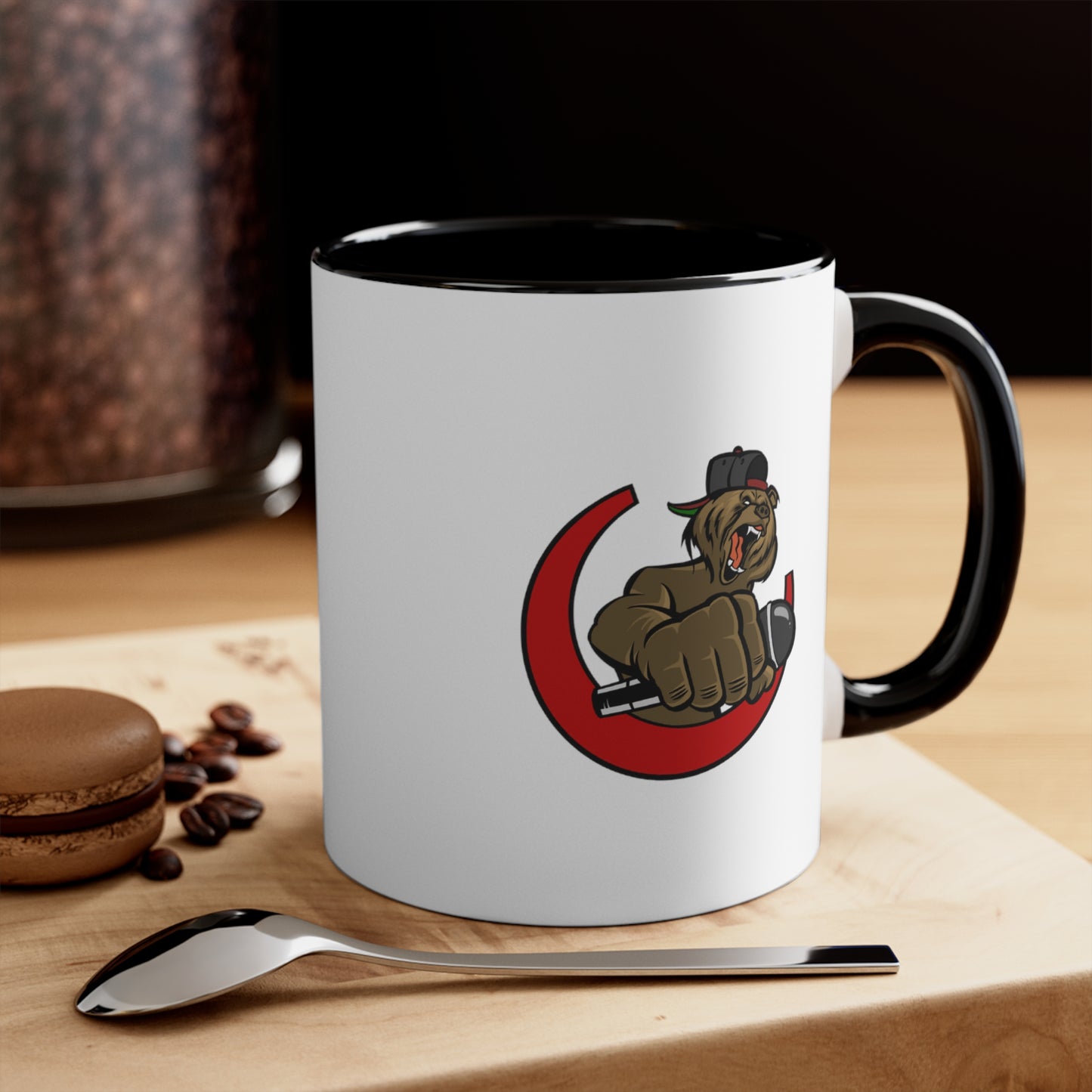 Lac Grizzly - Accent Coffee Mug, 11oz