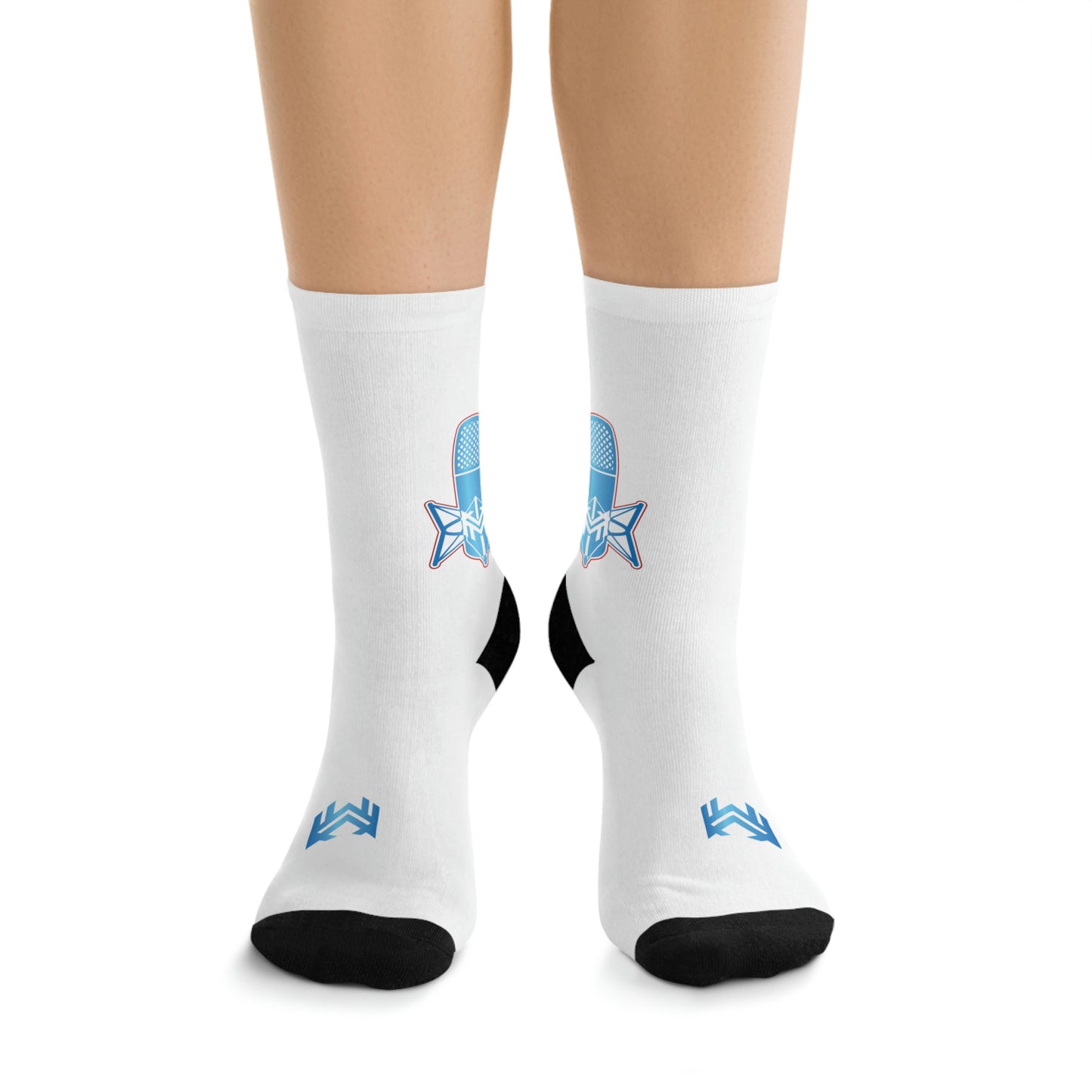 Mavrix Mic White Socks