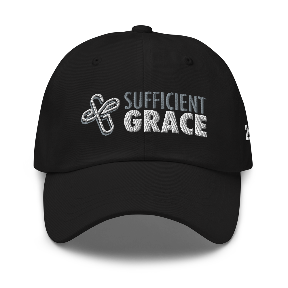 Sufficient Grace Dad Hat (2 colors)