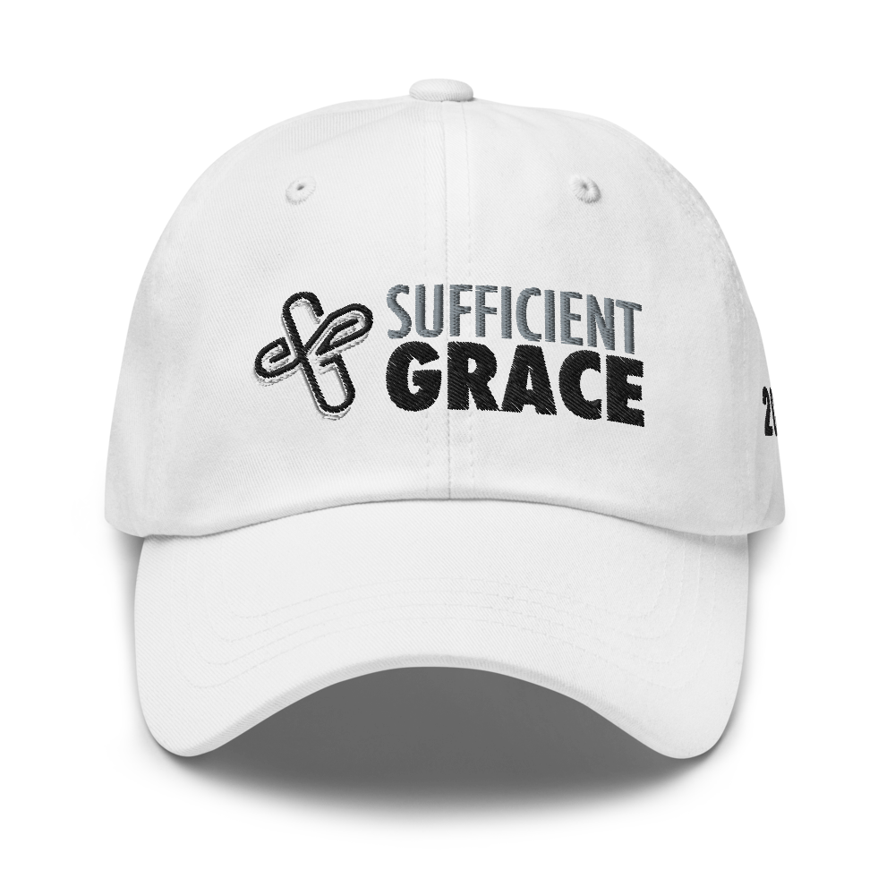 Sufficient Grace Dad Hat (2 colors)