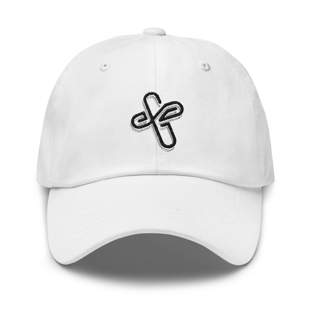 Sufficient Grace Cross Dad Hat (2 colors)