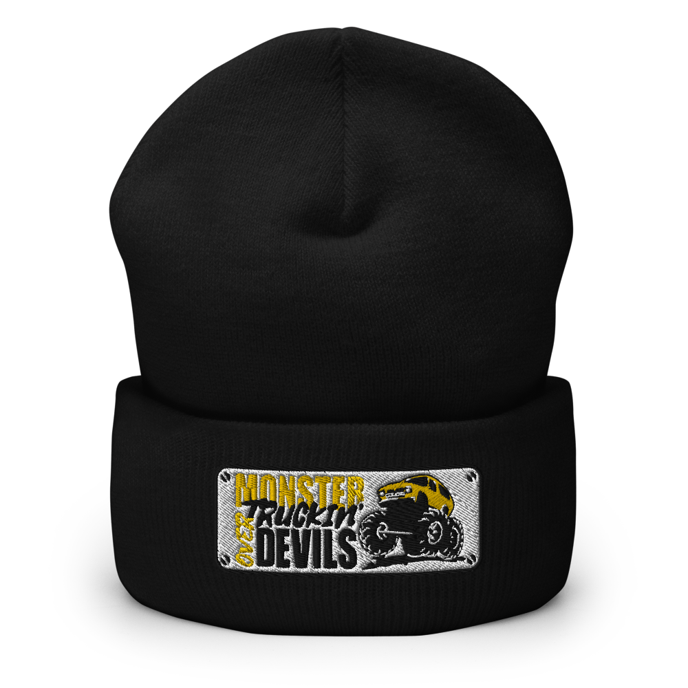 Bars - Monster Truckin' (Yellow) Cuffed Beanie (5 colors)
