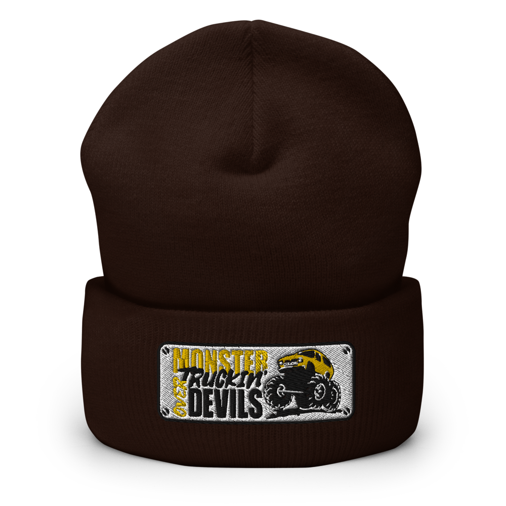 Bars - Monster Truckin' (Yellow) Cuffed Beanie (5 colors)