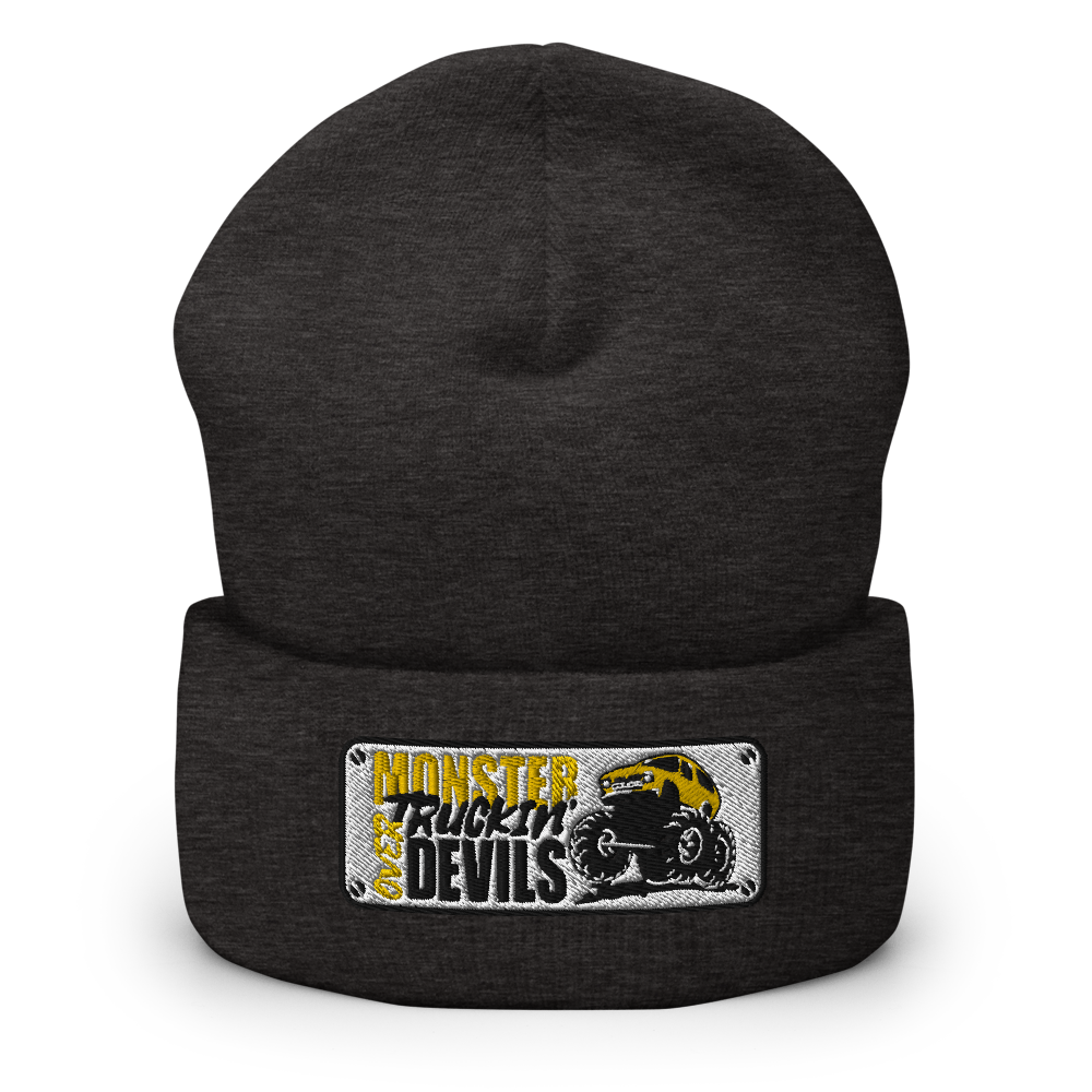 Bars - Monster Truckin' (Yellow) Cuffed Beanie (5 colors)