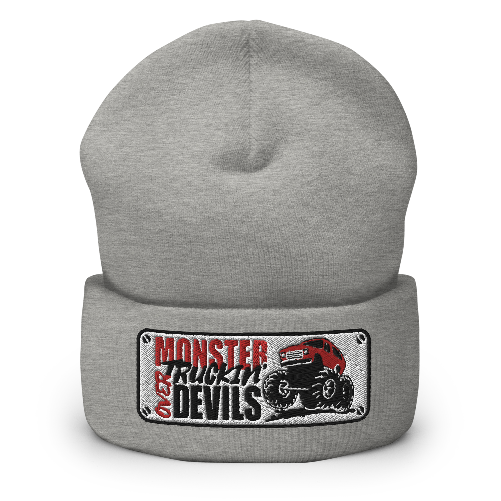Bars - Monster Truckin' (Red) Cuffed Beanie (5 colors)