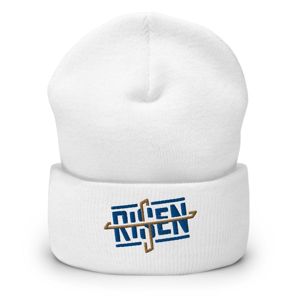 Risen (Red/Blue) Cuffed Beanie (3 colors)