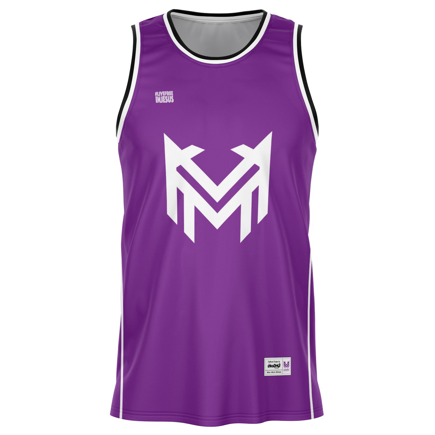 Mavrix Team Purple - Basketball Jersey