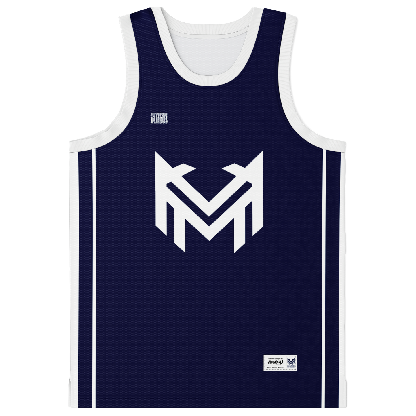 Mavrix Team Navy - Basketball Jersey
