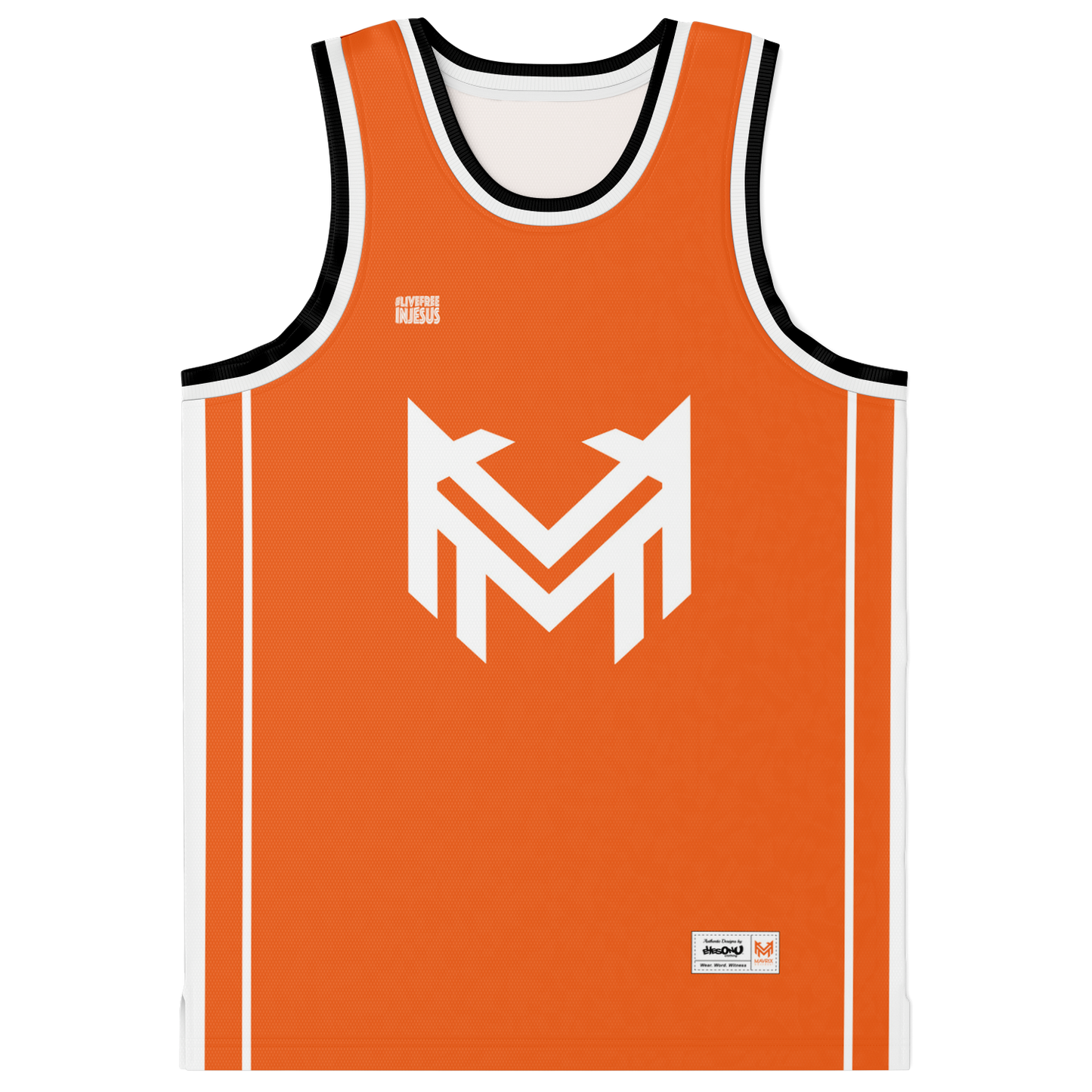 Mavrix Team Orange - Basketball Jersey