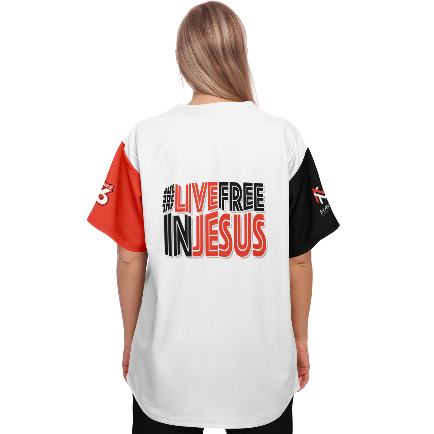 Mavrix Bright Crimson Baseball Jersey