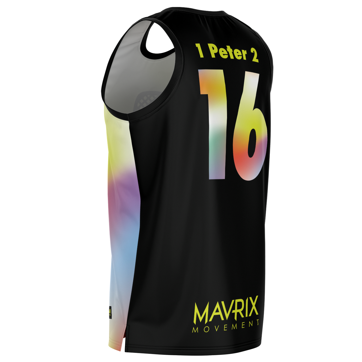 Mavrix Tie-dye Split - Basketball Jersey