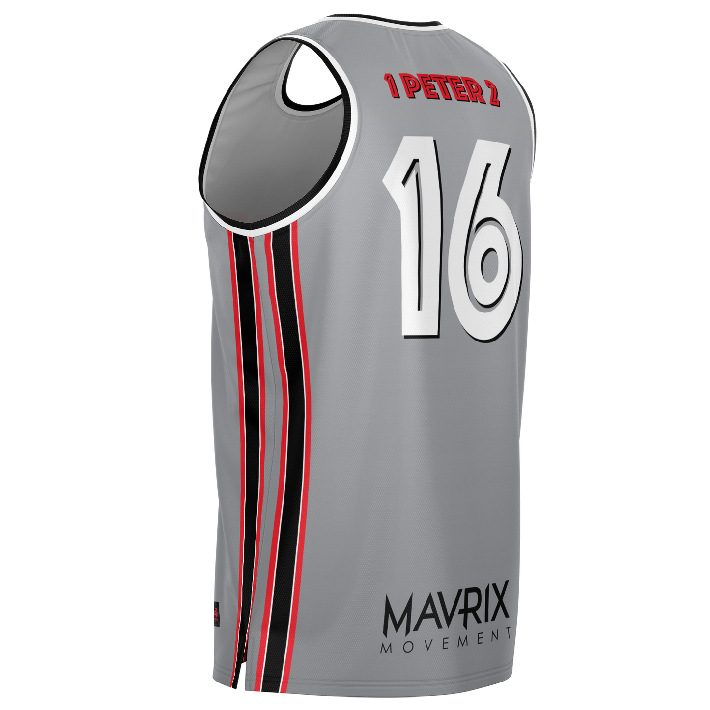 Mavrix LiveFreeInJesus - Basketball Jersey