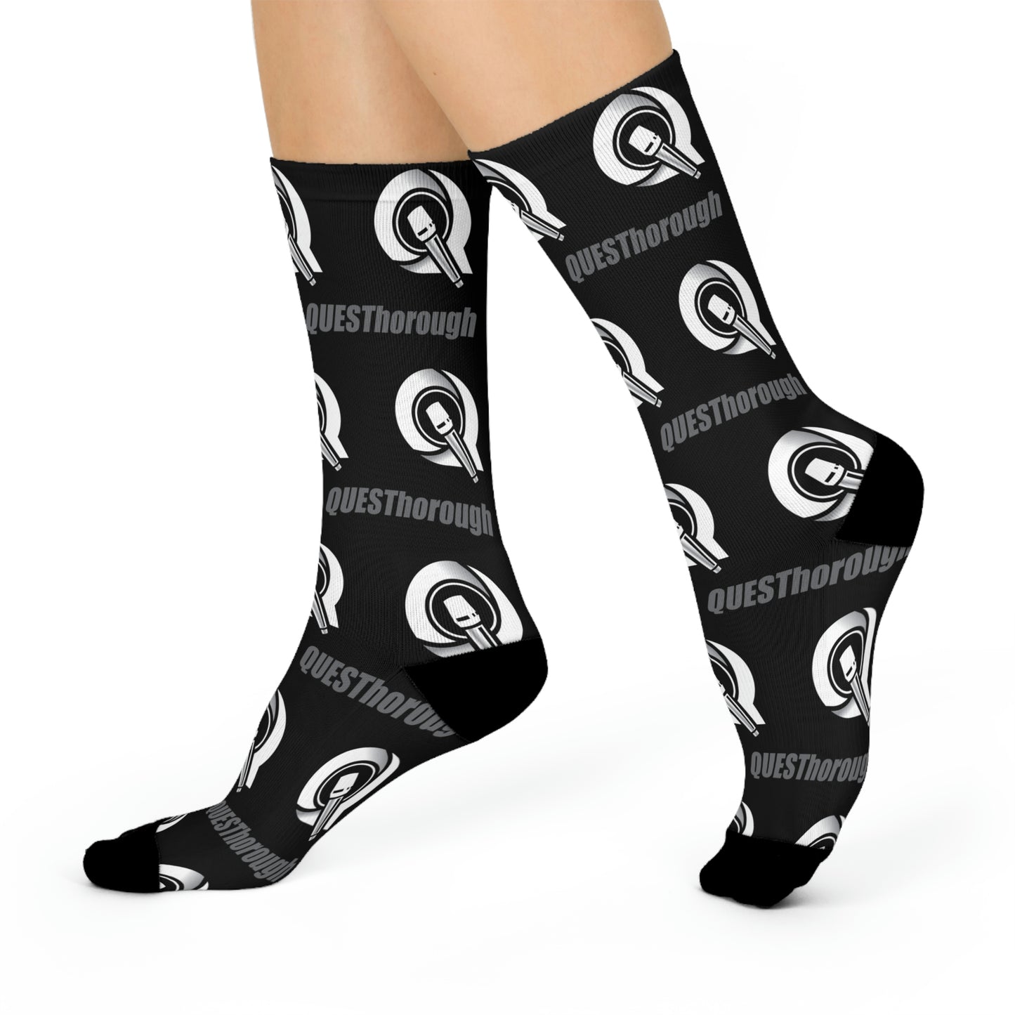 Mavrix QuesThorough DTG Crew Socks