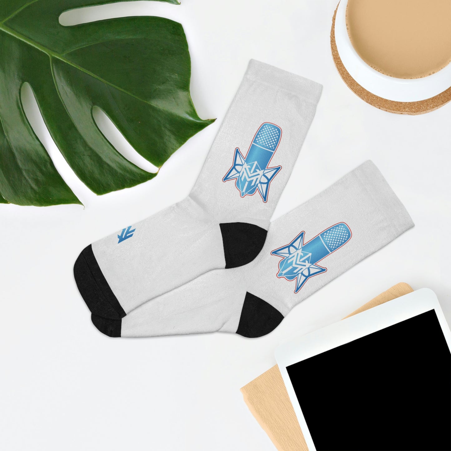 Mavrix Mic White Socks