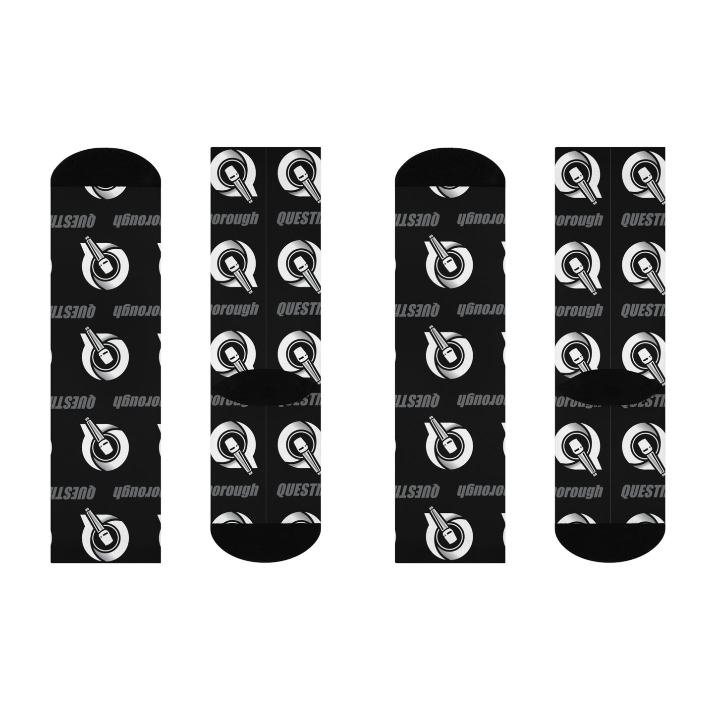 Mavrix QuesThorough DTG Crew Socks