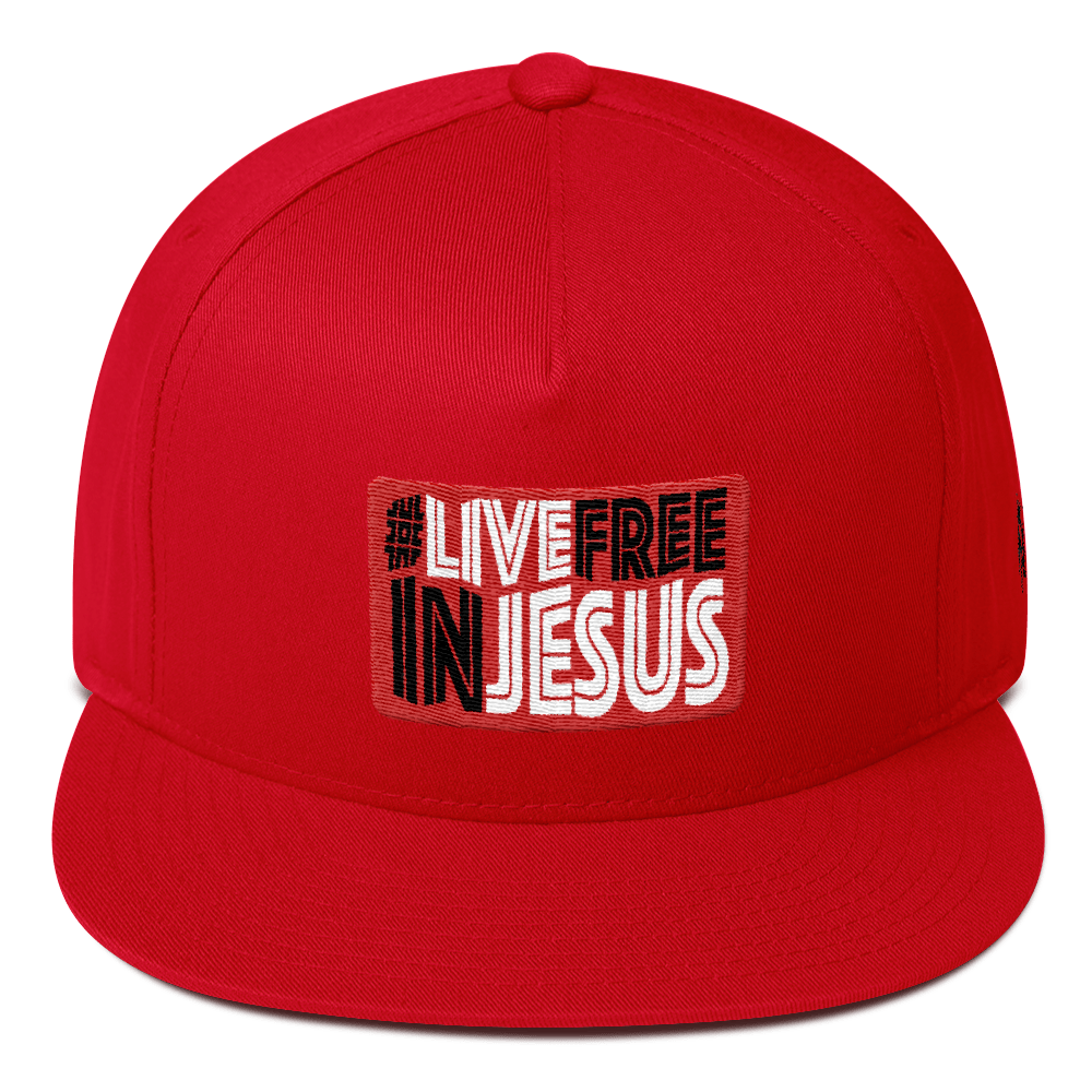 #LIVEFREEINJESUS Snapback (5 colors)