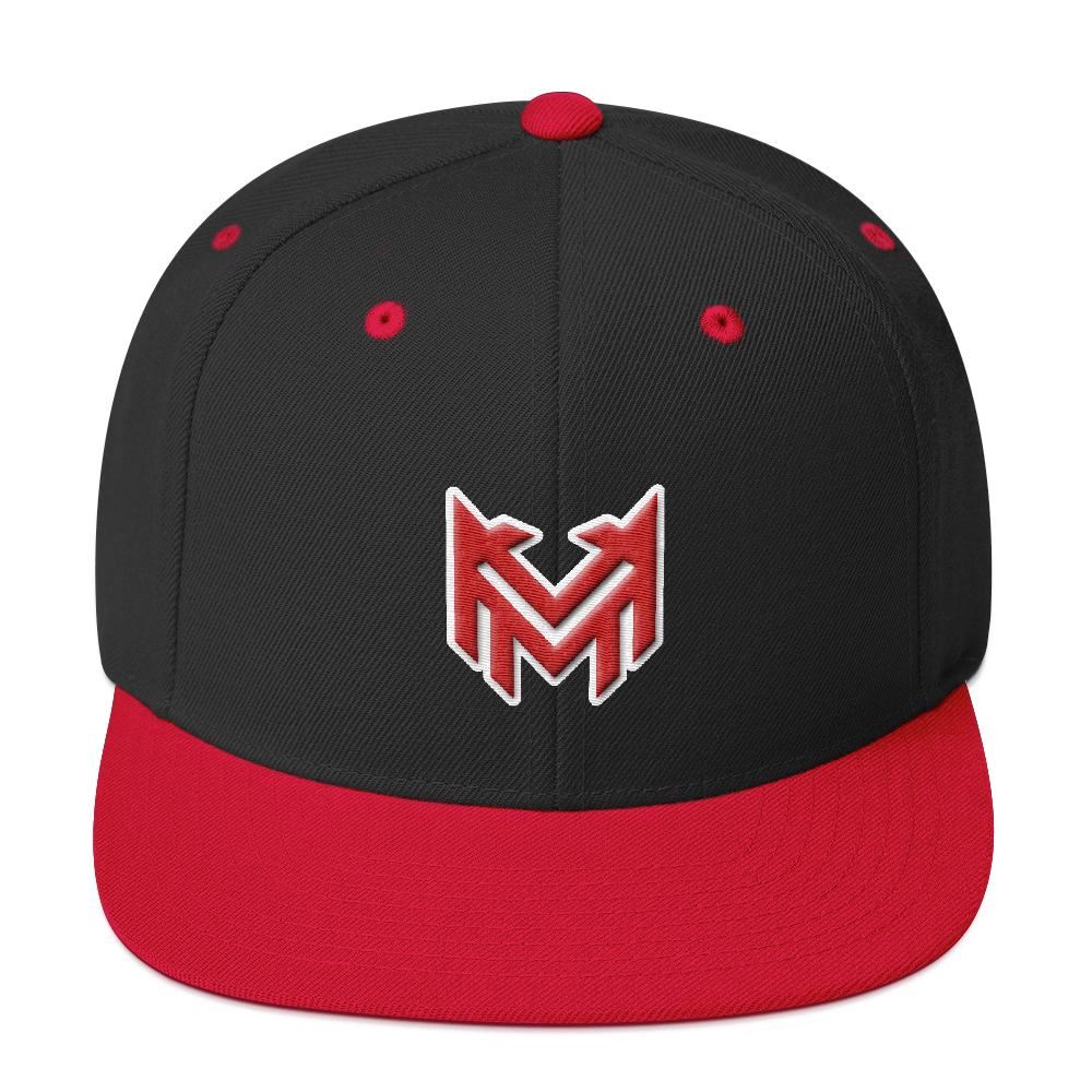 Mavrix Red 3D Logo Snapback (3 colors)