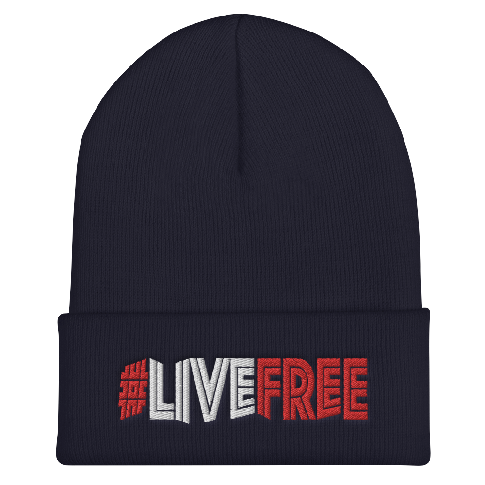 #LiveFree Beanie (5 colors)