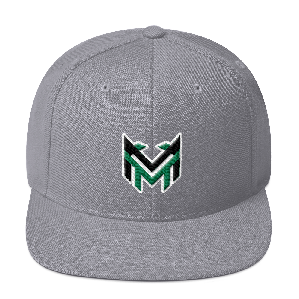 Mavrix Black and Green 3D Logo Snapback (2 colors)