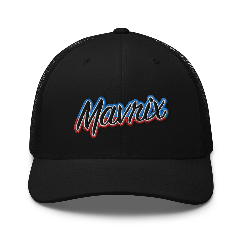 Mavrix Script 3D Gradient Trucker (2 colors)