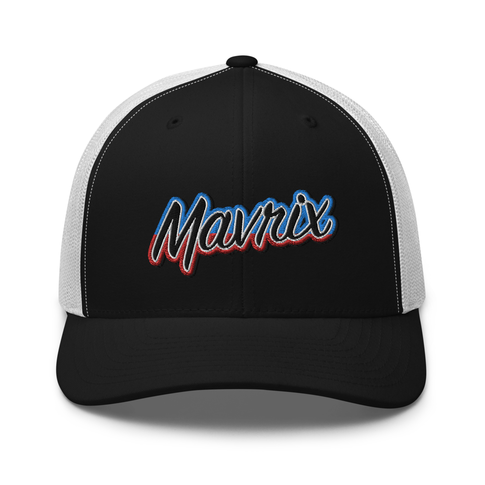 Mavrix Script 3D Gradient Trucker (2 colors)