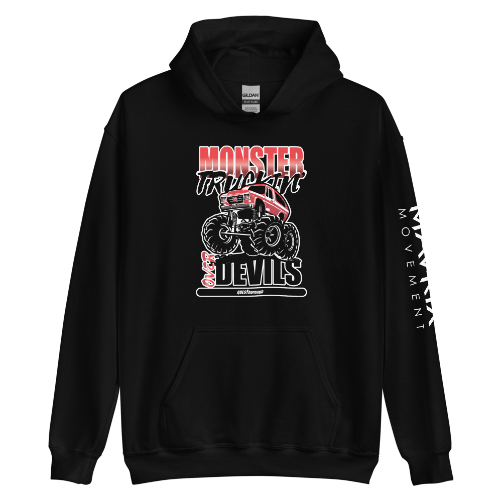 Bars - Monster Truckin' (Red) Hoodie (5 colors)