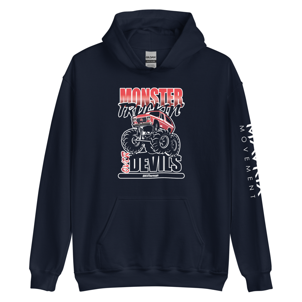 Bars - Monster Truckin' (Red) Hoodie (5 colors)