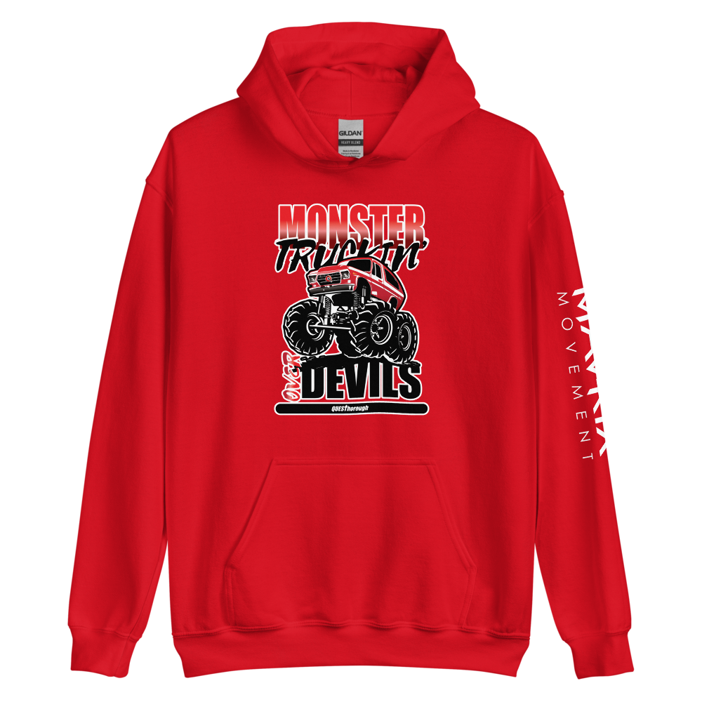Bars - Monster Truckin' (Red) Hoodie (5 colors)