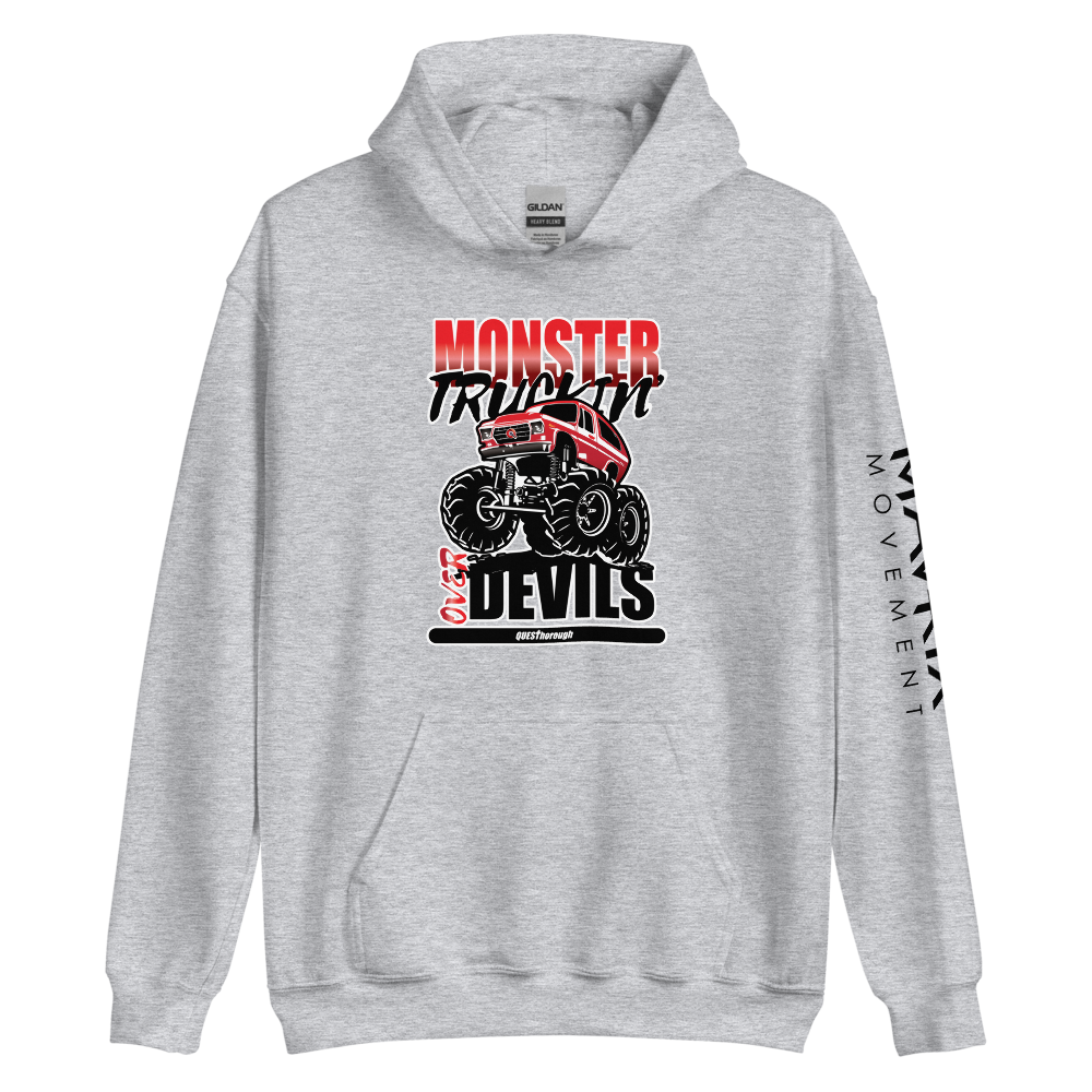 Bars - Monster Truckin' (Red) Hoodie (5 colors)