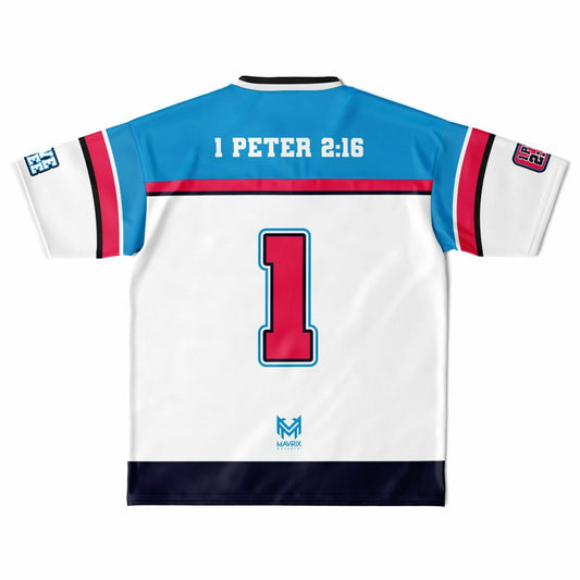 Mavrix Script Football Jersey