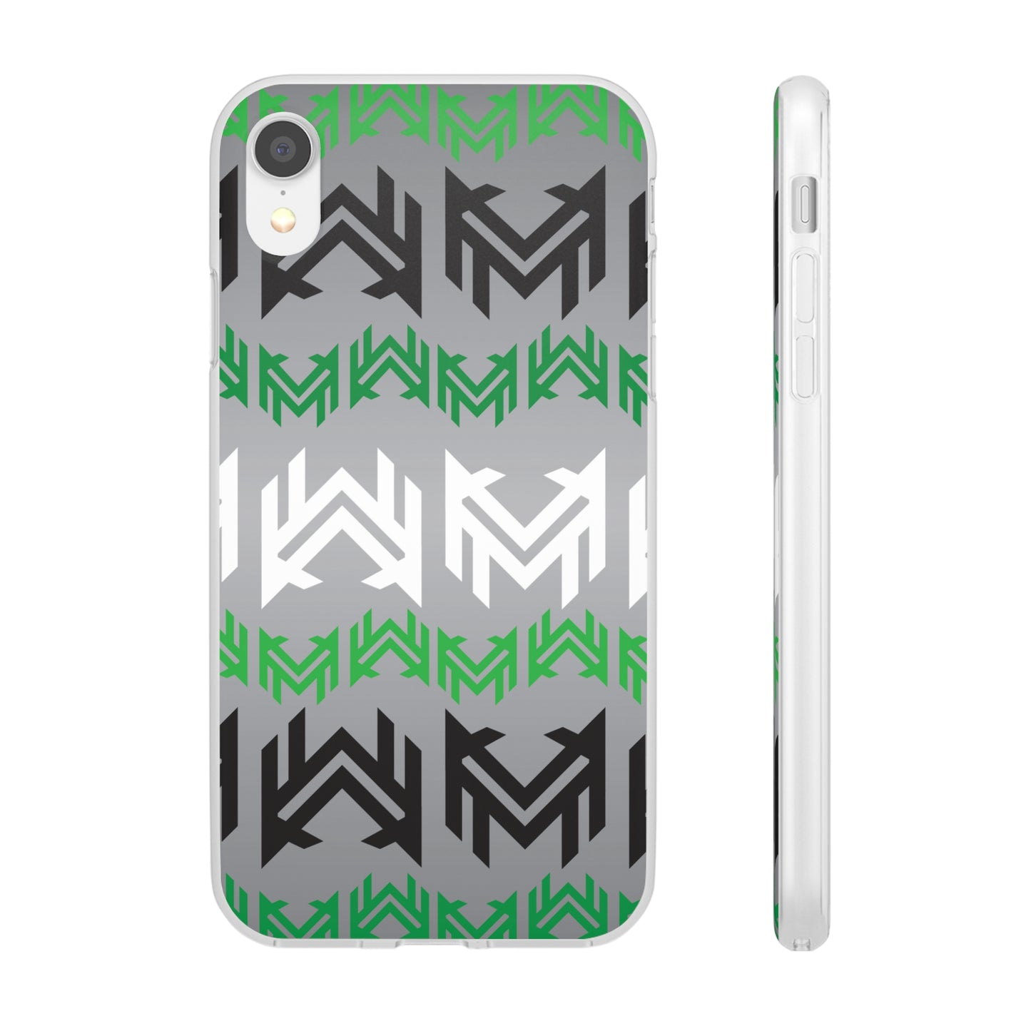 Mavrix Grey Pattern - Flexi Cases