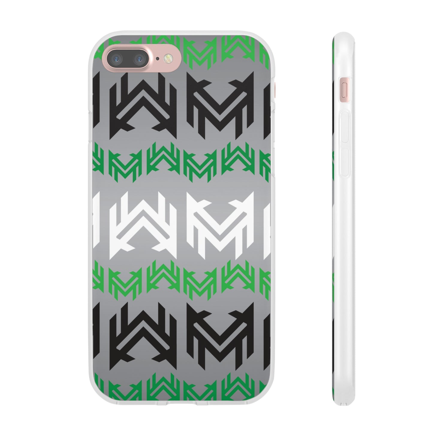 Mavrix Grey Pattern - Flexi Cases